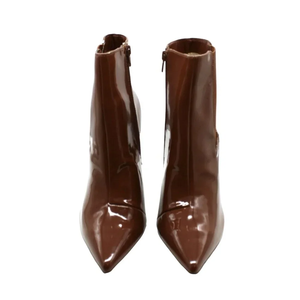 INC International Concepts Brown Booties - Picture 2 of 8